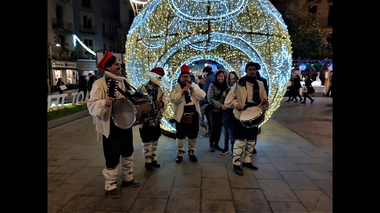 Xarop de Canya Pastorets músics Olot Fira del pesssebre 2022