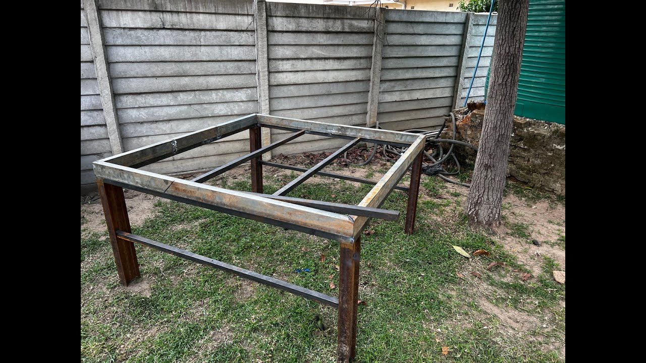 Crafting a Sturdy Frame for Your CNC Plasma Table | DIY Metalworking