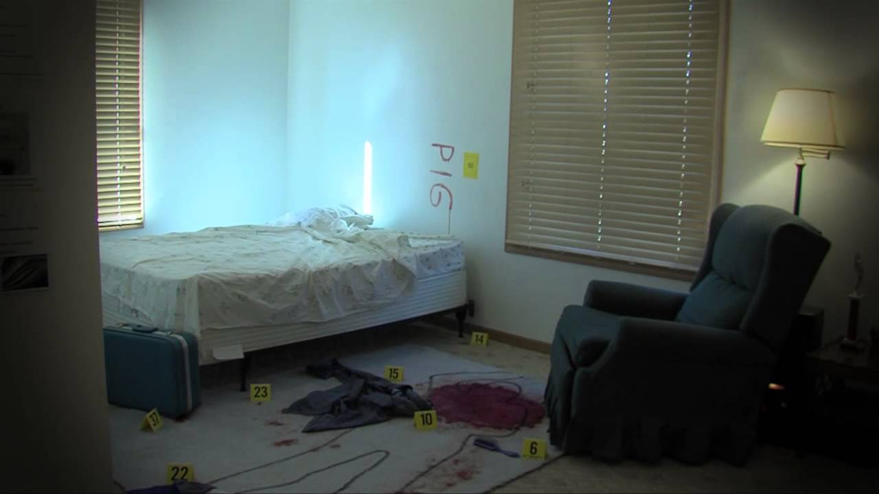 UW-Platteville Crime Scene House Crime Reenactment