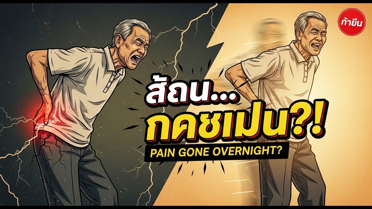 สัญญาณเตือนก่อนเดินไม่ได้! เส้นประสาทขาเสื่อมเริ่มจากสิ่งนี้