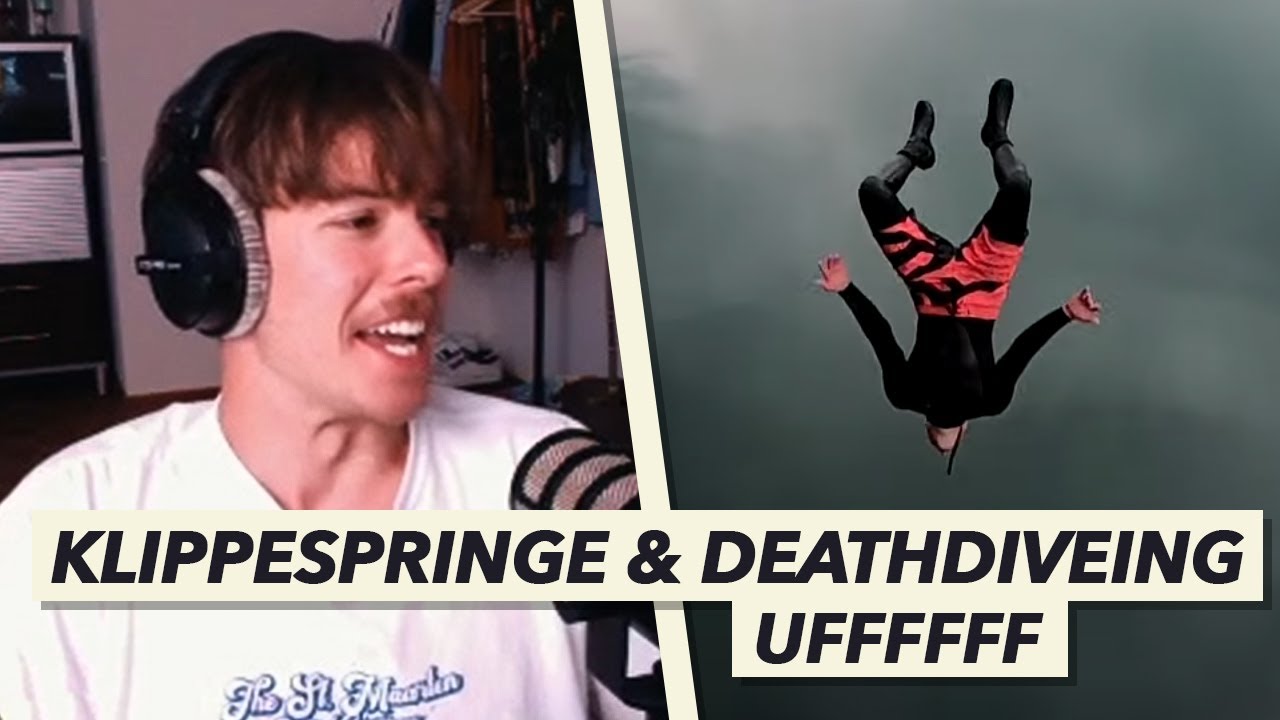 ADITOTORO reagiert uf extrem Klippespringe & Deathdiving 😱☠️ (Riede94) | AdiTotoro Reaktion