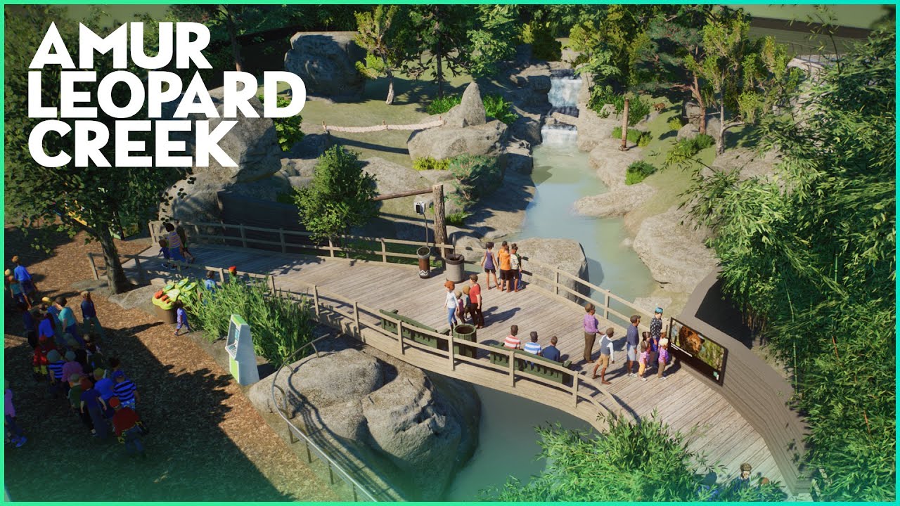 Realistic AMUR Leopard Creek - Planet Zoo Lets Play Franchise