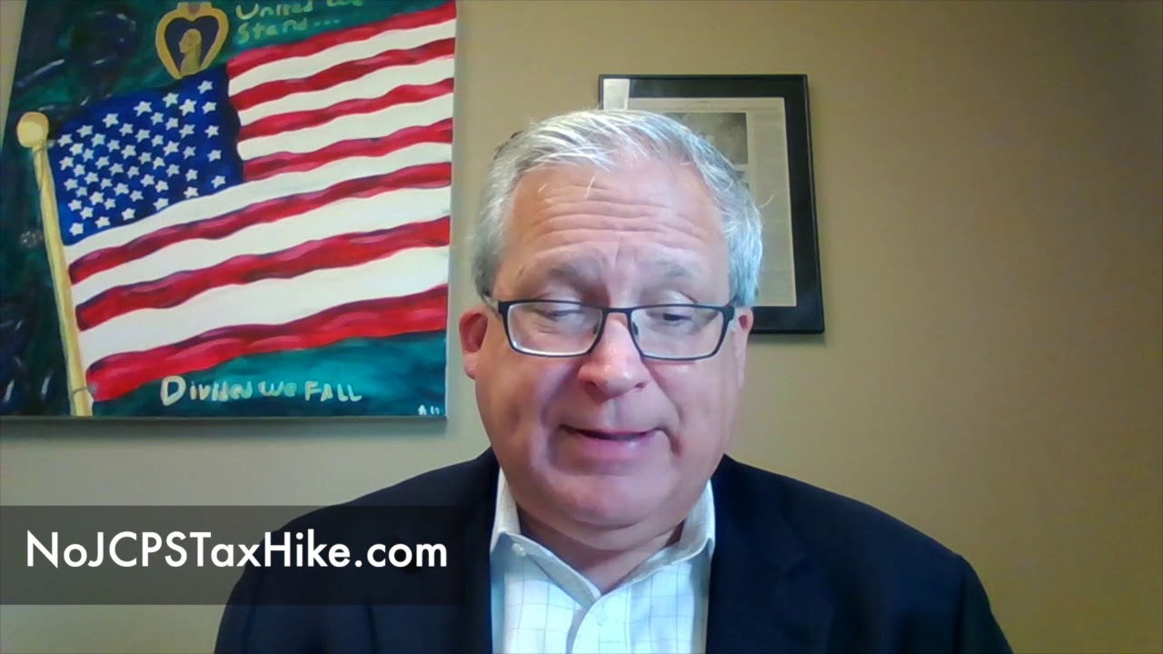 A message from Jim Waters on the JCPS tax hike