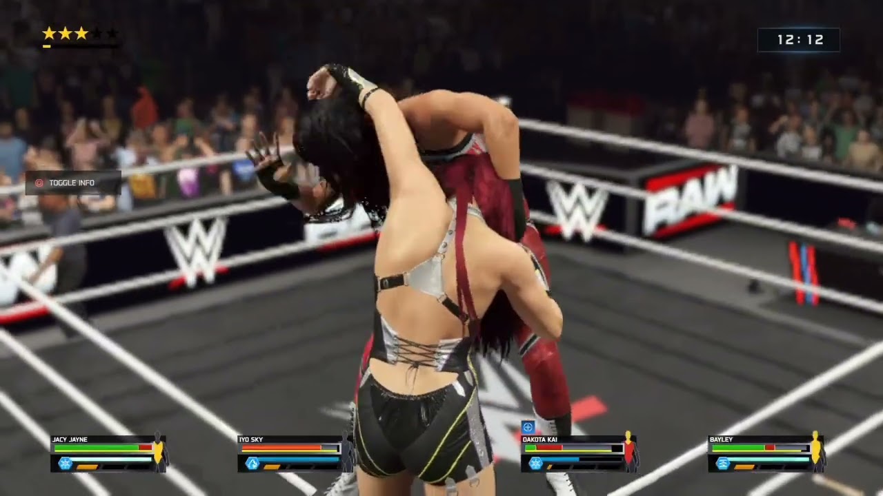 Number 1 contenders match for Lyra's i.c title 