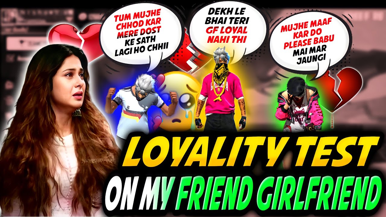 Loyality Test Prank On My Friend Girlfriend FreeFire💔 || Gone Emotinal🥺 || Garena Freefire