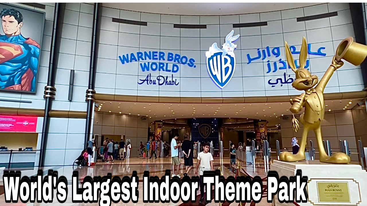 Warner Bros. World Abu Dhabi 2023 Full Tour