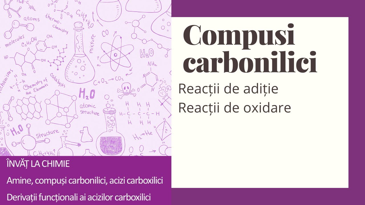 COMPUSI CARBONILICI -reactia de aditie, reactia de oxidare