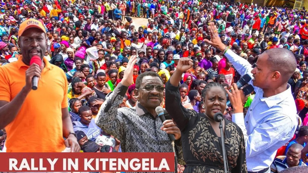 Live : Sifuna,Orengo, Babu Owino,Caleb Amisi,Winnie Odinga in Kitengela!!