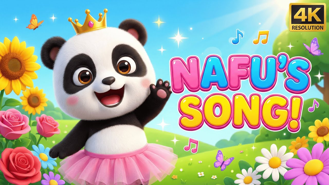 Nafu's Happy Day Song! | Fun Nursery Rhyme for Kids & Toddlers | Cute Panda Cartoon 🐼