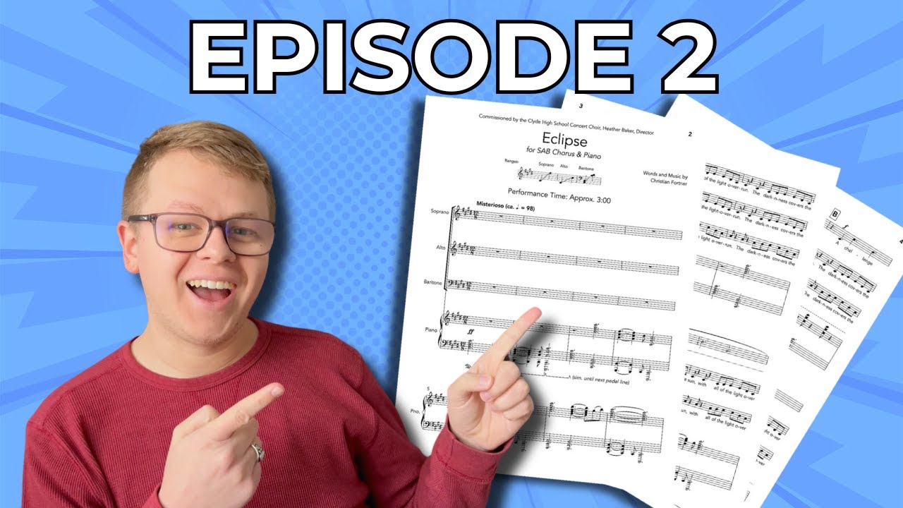 Writing a Choral Composition from Start to Finish - Harmonizing the Ostinato!
