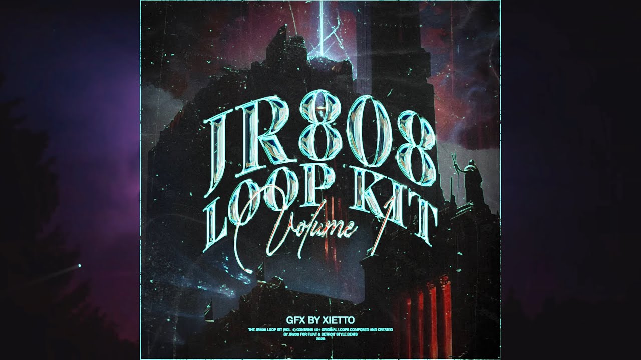 JR 808 Loop Kit Vol. 1 + Drum Kit (Flint x Detroit) 