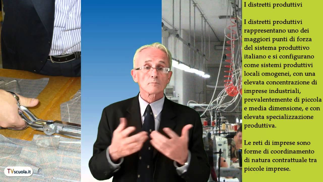 Economia 7_5  La piccola impresa italiana e il sistema dei distretti.