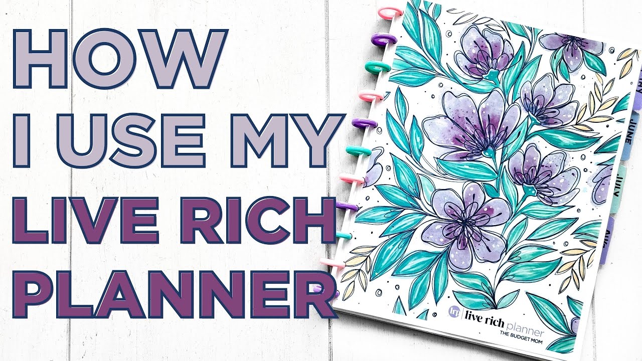 MY LIVE RICH PLANNER | WEEKLY PLANNER + ORGANIZATION