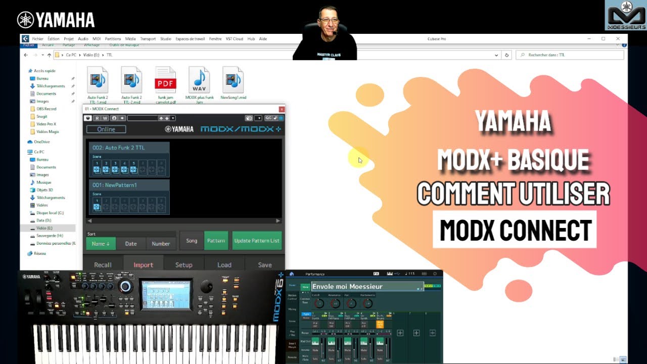 Yamaha MODX+ Basique | MODX Connect (French with subtitles)