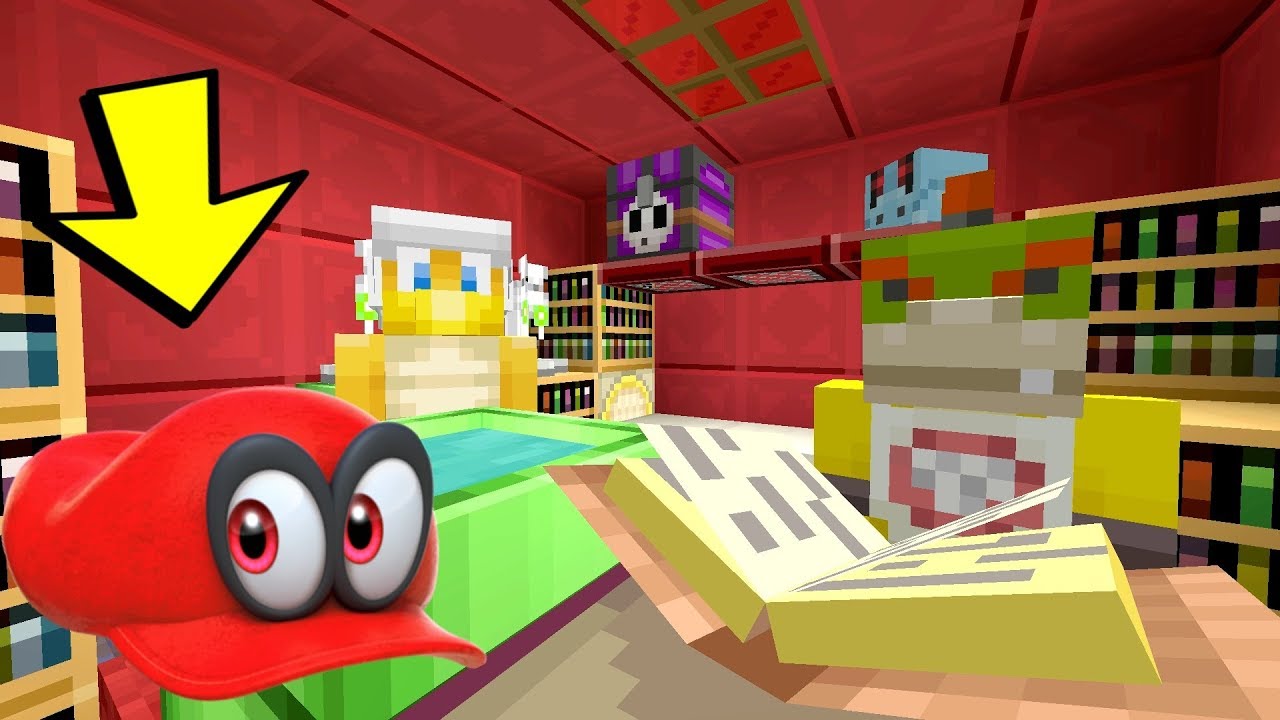 Minecraft Switch - Nintendo Fun House - Mario Odyssey Cappy Pranks! [GONE WRONG] 183]