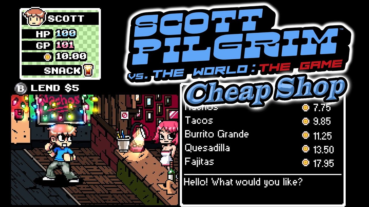 Scott Pilgrim vs. The World: The Game - Cheap Shop (Jazz Cover)