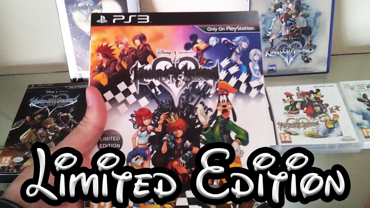Kingdom Hearts HD 1.5 ReMIX LIMITED EDITON Unboxing English (Artbook) | My Kingdom Hearts Collection
