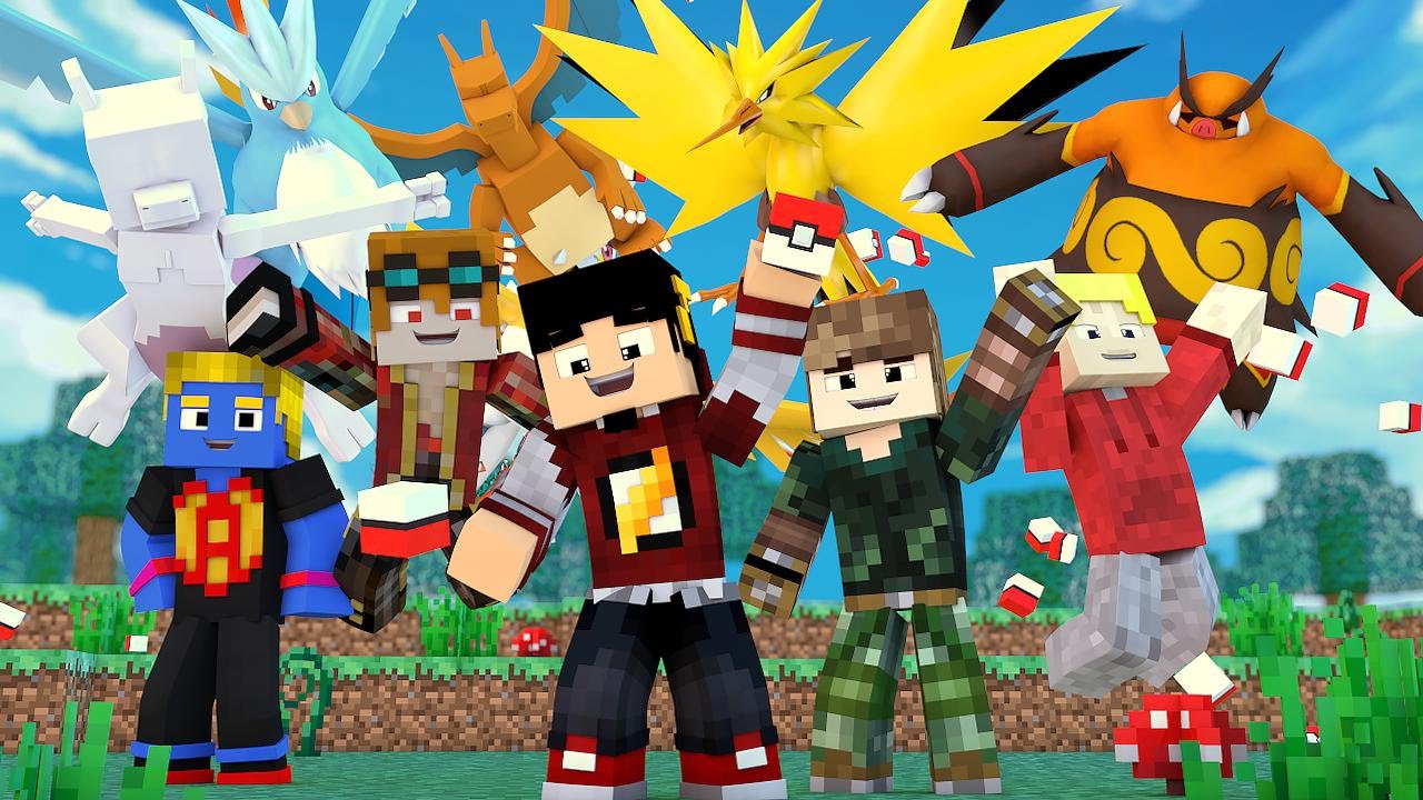 Minecraft: LIGA POKEMON - Melhor Treinador ‹ AM3NIC ›