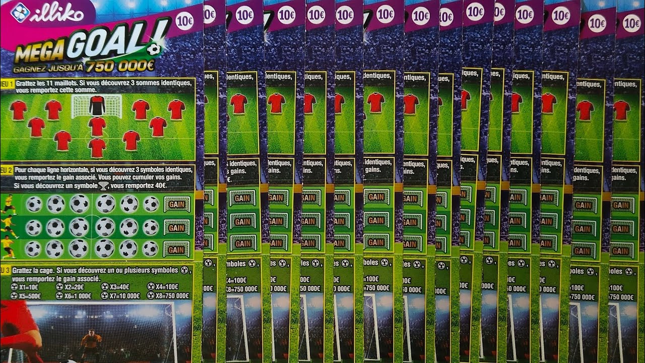 Grattage de 15 Méga Goal - Calendrier de l'avent 2025 🎄