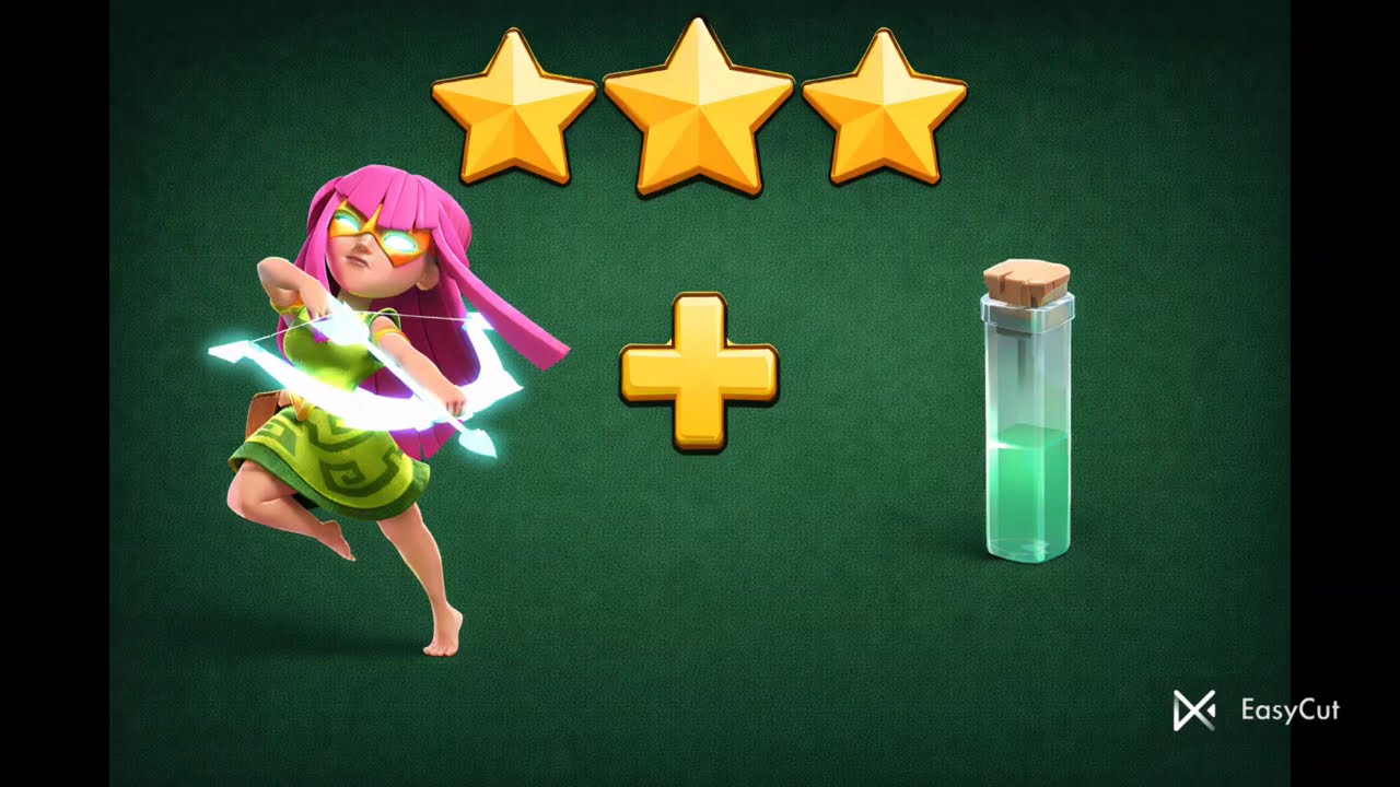 Super Archer Invisibility Attack Gets EASY 3 STAR | Clash of Clans