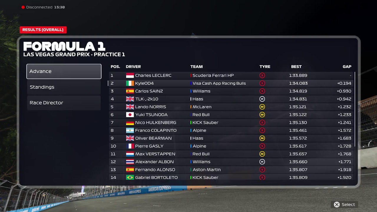 F1 coop career