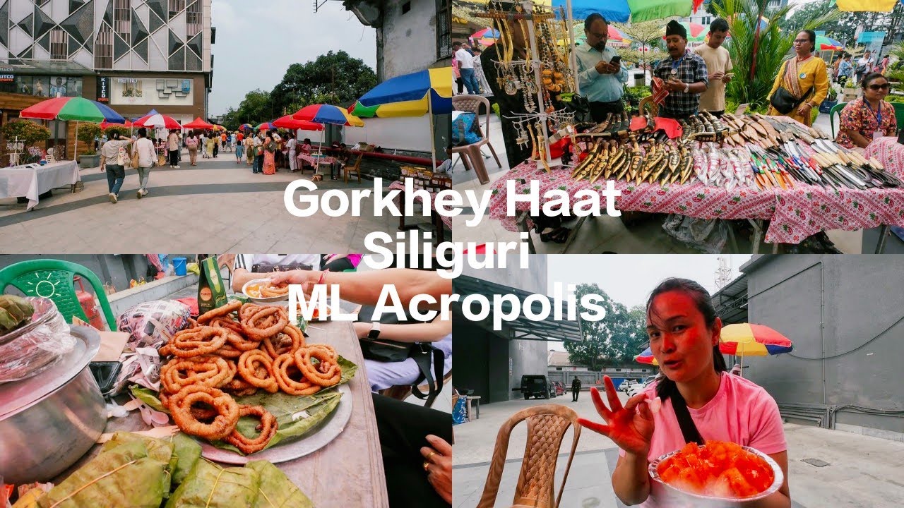 Let's go to Gorkhey Haat Siliguri ML Acropolis #vocalforlocal #gorkhey #mela #viral @SubhamPakhrin