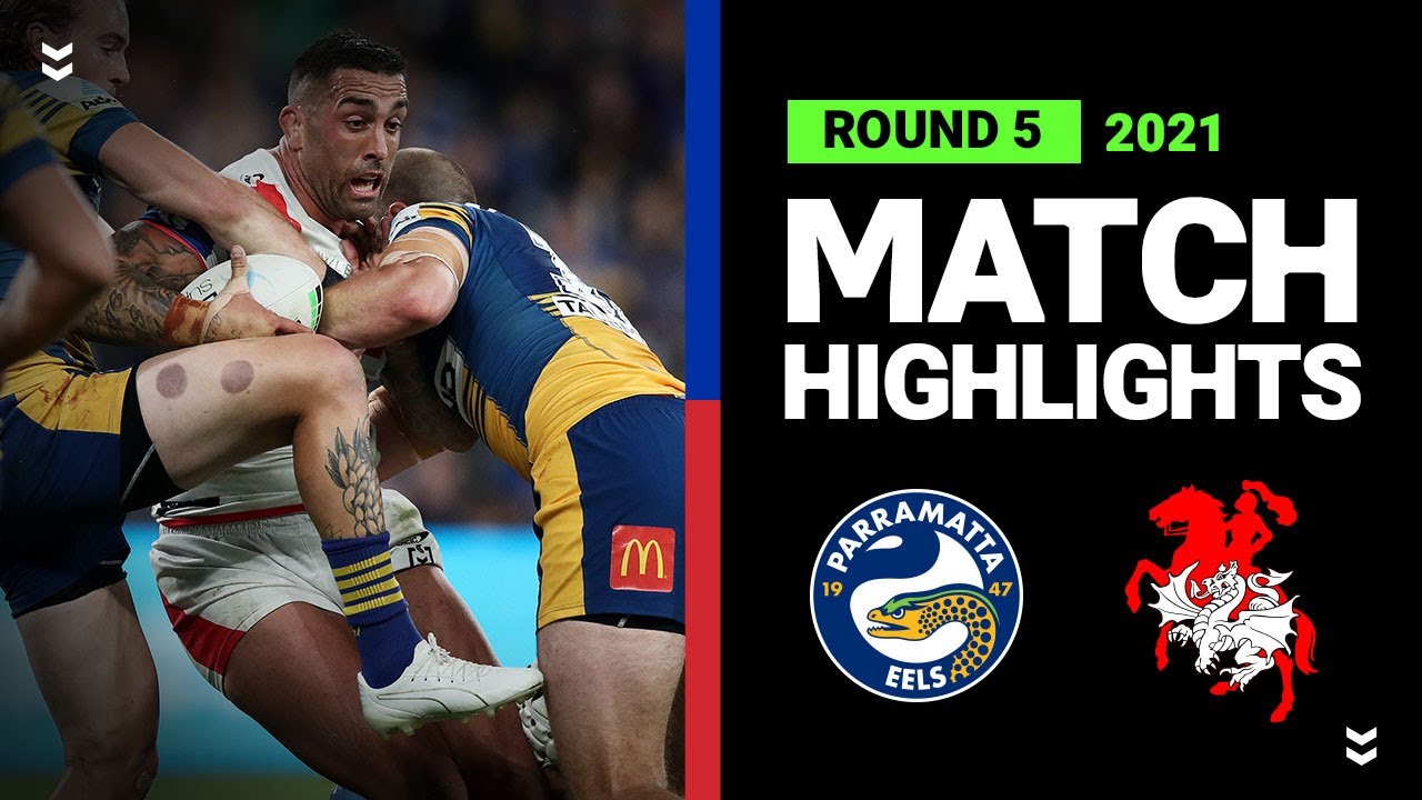 NRL Highlights | Eels v Dragons Match Highlights | Round 5, 2021 | Telstra Premiership | NRL