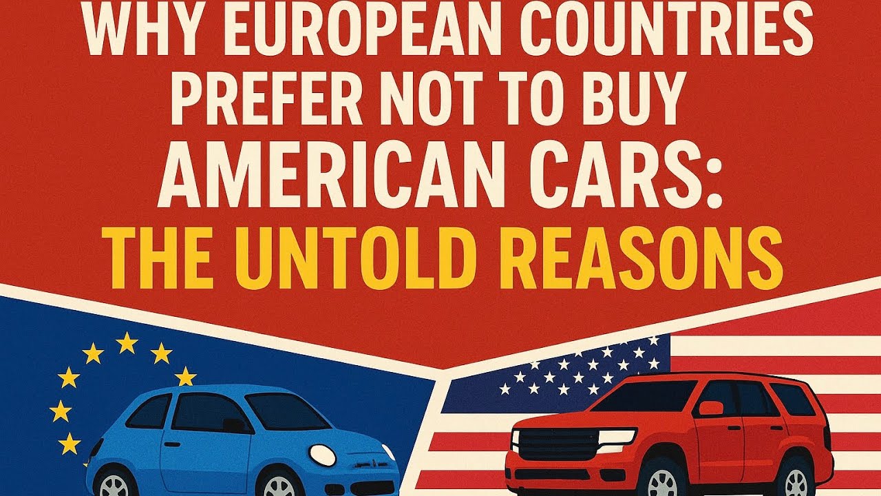 Why European Countries Don&rsquo;t Buy American Cars: Explained.