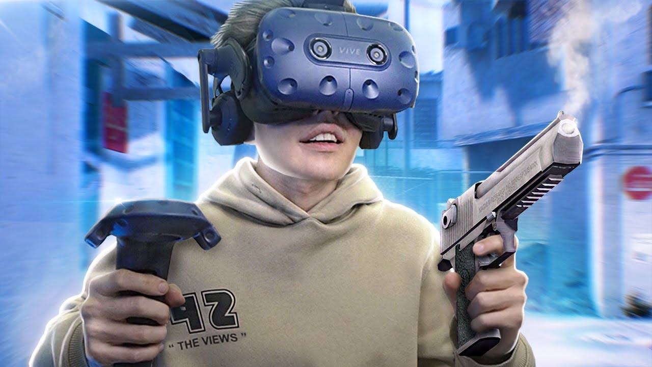 ИГРАЮ В CS:GO, НО ТОЛЬКО В VR