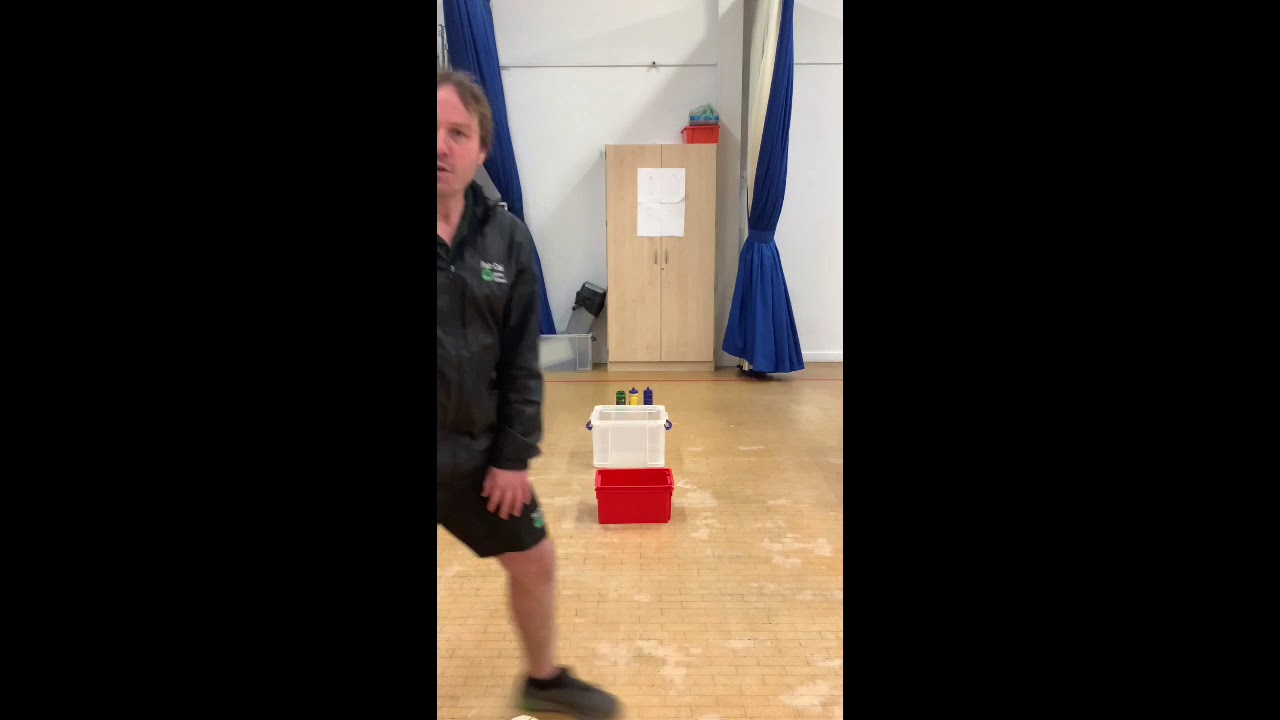 Sending the ball towards a target (10)