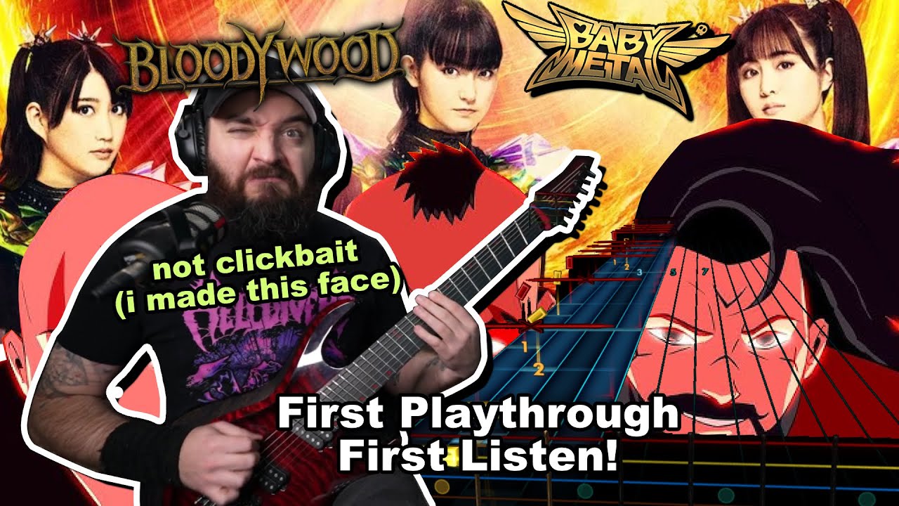 Bloodywood and Babymetal - Bekhauf | Guitar Playthrough/Reaction