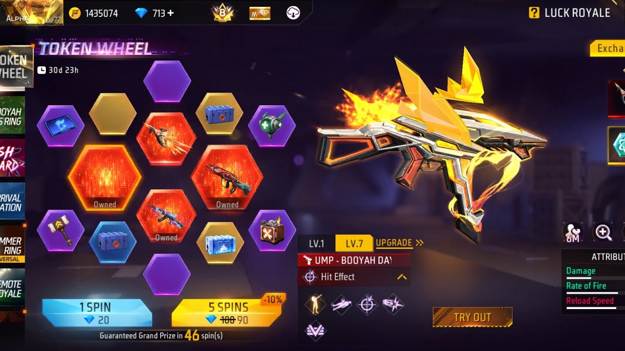 NEW EVO VAULT UMP & AK47 1 SPIN TRICK 🥳 - FREE FIRE EVO VAULT TOTAL KITNA DIAMOND LAGEGA 2 AUGUST 