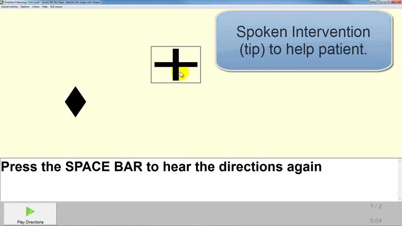 Auditory Processing Disorder (APD) software tutorial