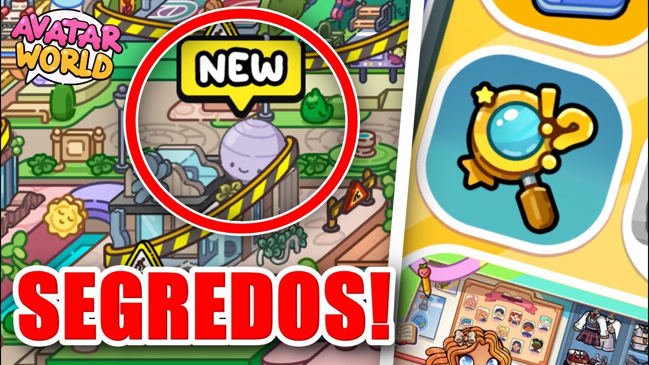 AVATAR WORLD NOVA ATUALIZAÇÃO SEGREDOS NOVOS E MISSÕES + NOVA PISCINA! #avatarworld