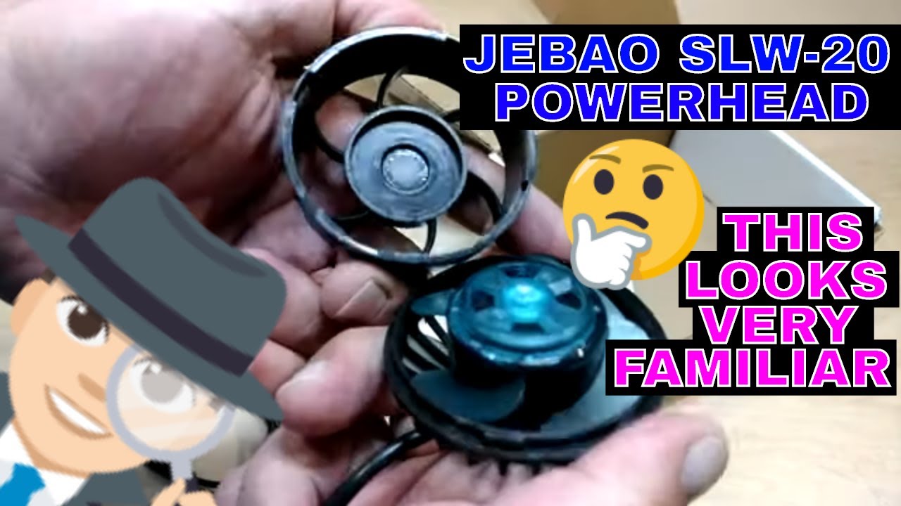 Jebao SLW 20 Powerhead — первый взгляд — распаковка