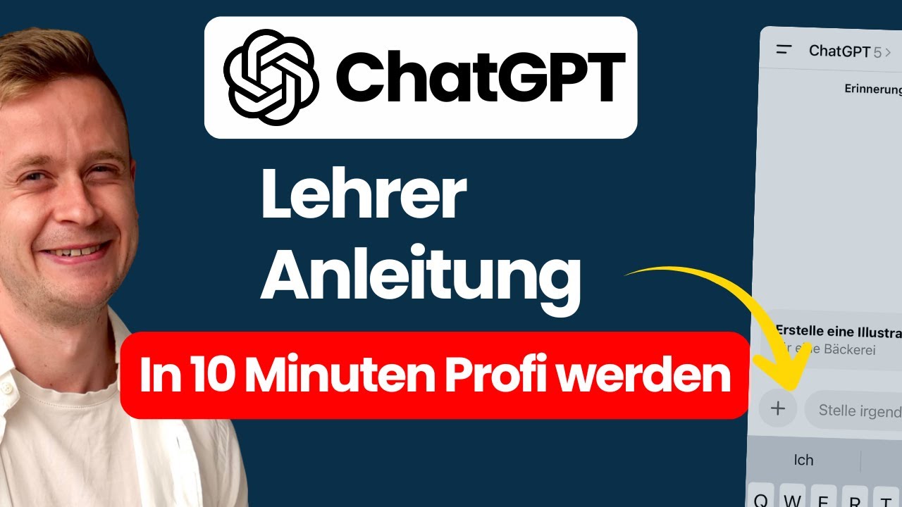 KI für Lehrer einfach erklärt (Künstliche Intelligenz, ChatGPT)