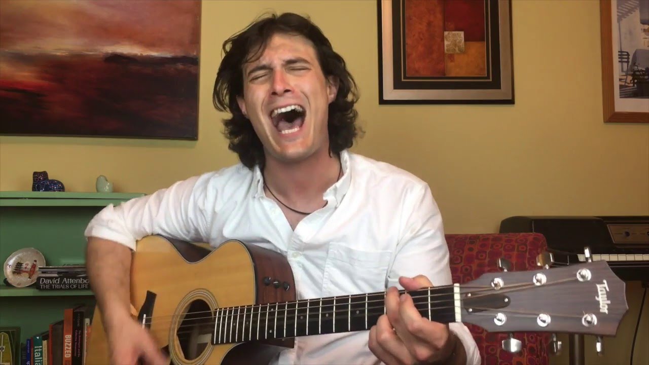 Simone Attenni - Con Il Nastro Rosa -Lucio Battisti - Cover acustica