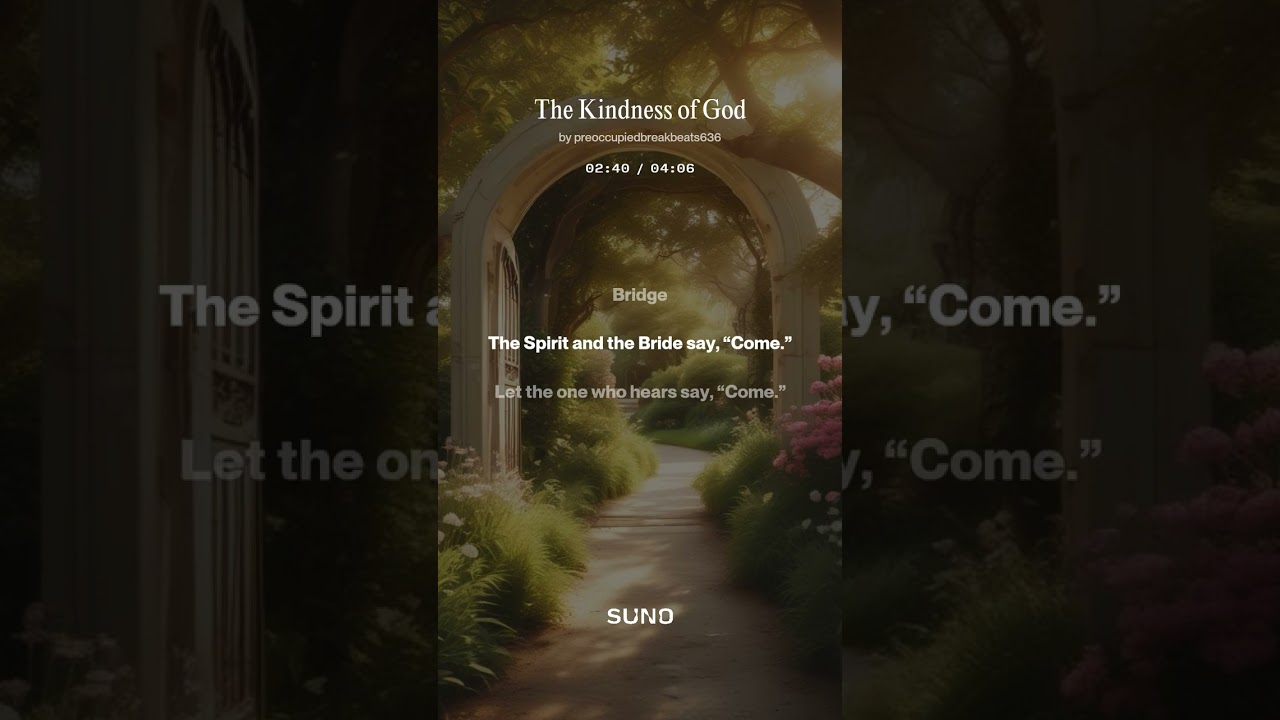 The Kindness of God