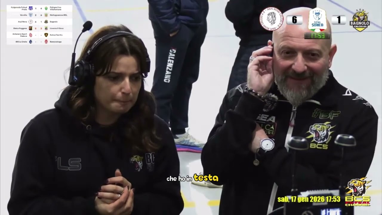 Intervista Post Partita Mister Barozzi | serieb | ArpiNova vs Bagnolo calcioa5