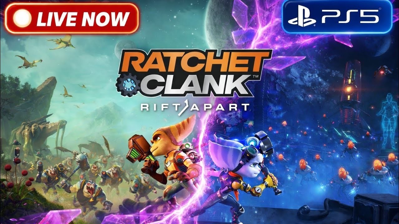 Ratchet Clank Rift Apart PS5 live part 2