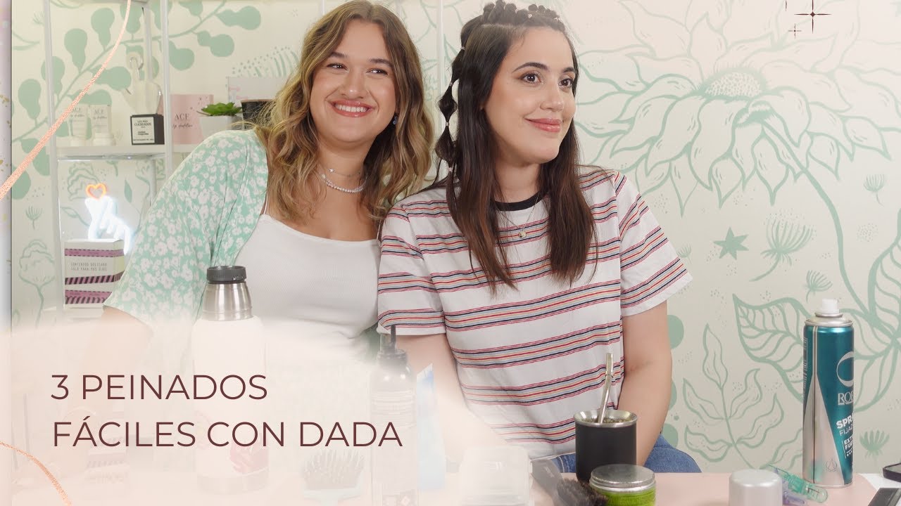 @dadatina visita mi canal | tutorial de 3 peinados fáciles sin calor | Luli Ruiz