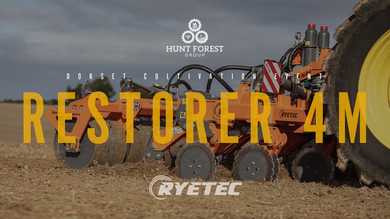 Ryetec Restorer 4M - Dorset Cultivation Event - Demo at Hunt Forest Group