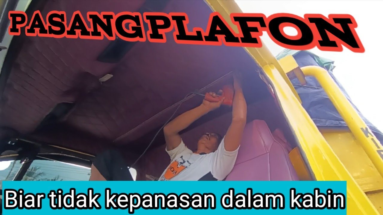 Mampir bengkel ‼️Pasang plafon biar tidak kepanasan