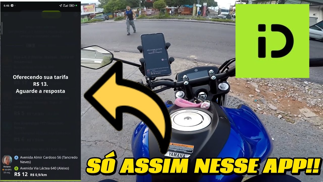 A INDRIVER &Eacute; BOA EM MANAUS?! | D&Aacute; DINHEIRO?!  UBERMOTO 99MOTO (repost)