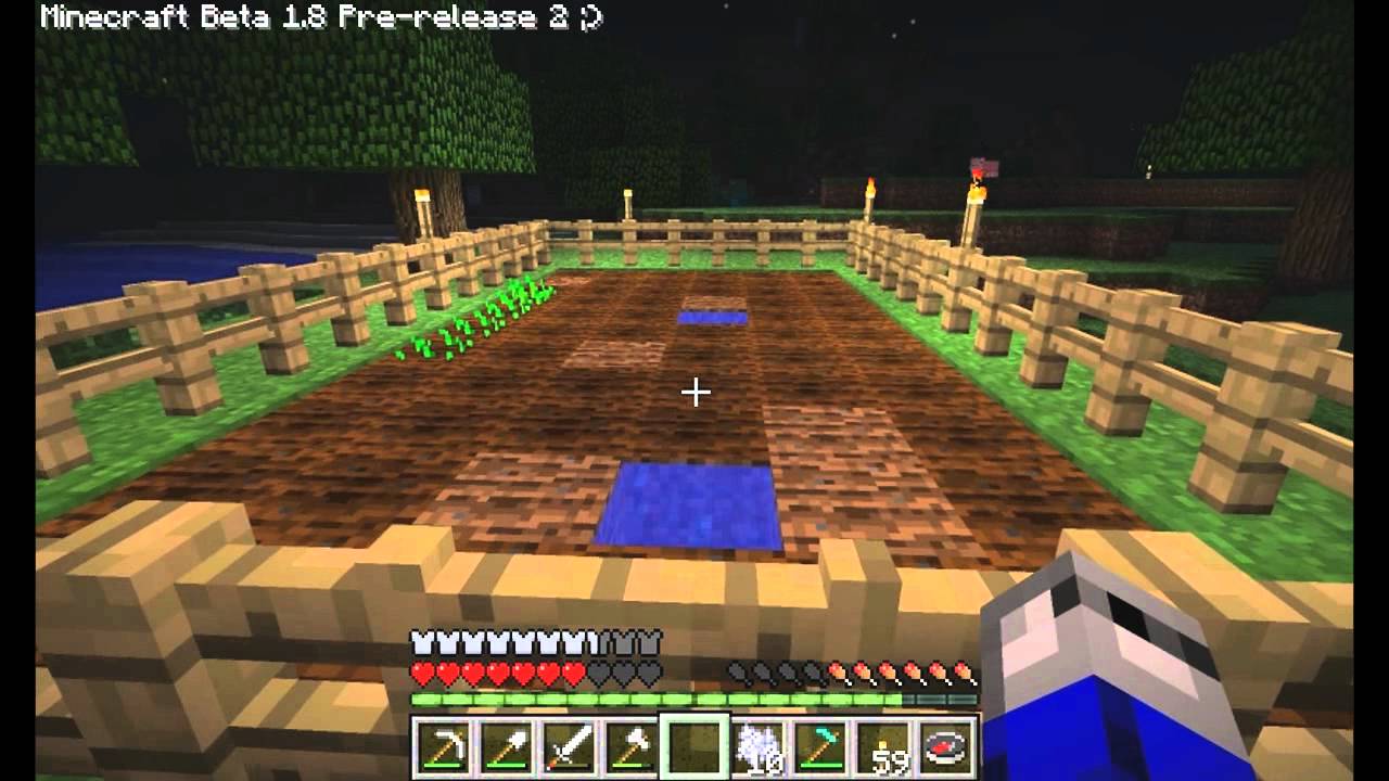 tutorial de minecraft en español para novatos - parte 3 - agricultura y jardineria
