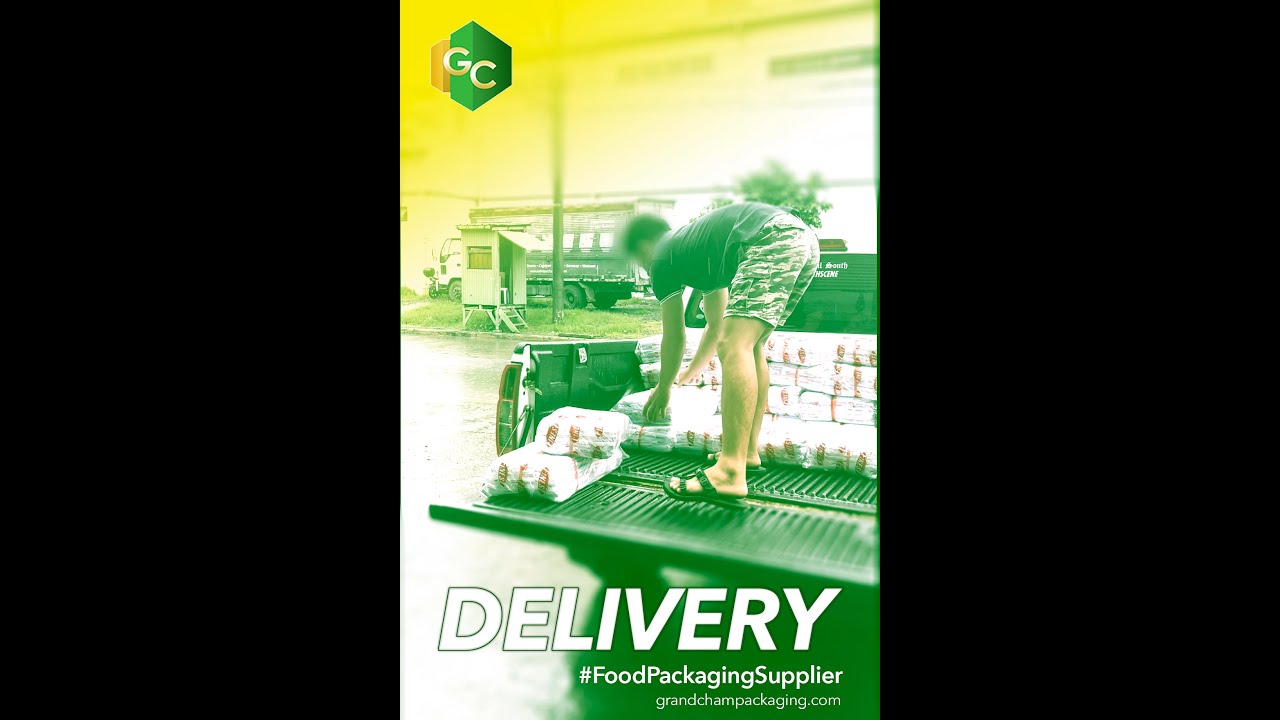 Plastic food packaging supplier loading of products in Pasig