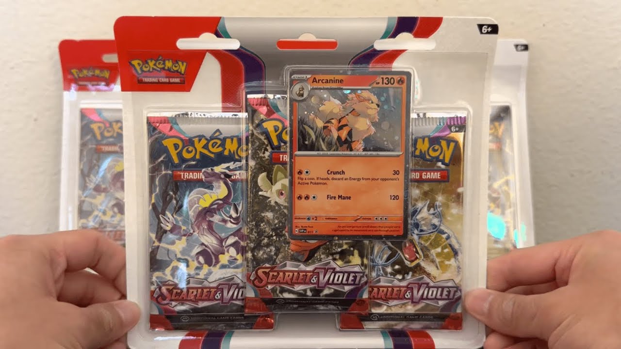 Opening Both Scarlet & Violet 3-Pack Blisters!