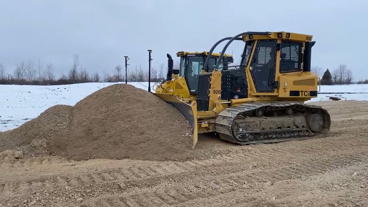 Tigercat 920 vs Komatsu D51EX Dozers