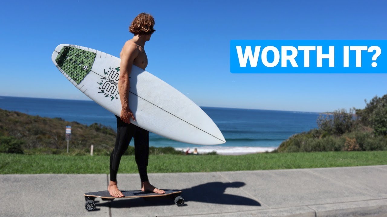 Can Electric Skateboards IMPROVE Your Surfing?! VokBoard Review