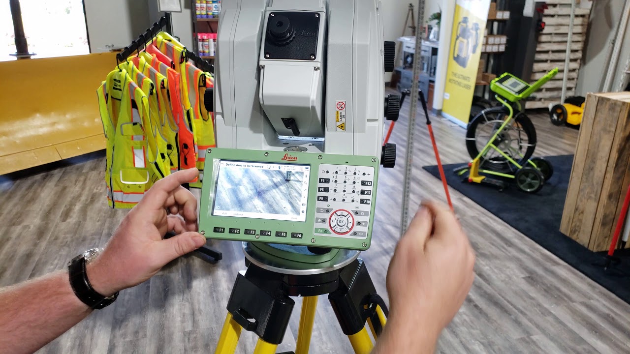 Leica MS60 Scan Subgrade Calc Volume to Finish Floor